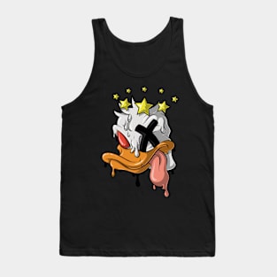 Ducked Up, Graffiti Drip Tank Top